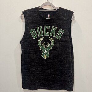 NBA Milwaukee Bucks Sleeveless Muscle T-shirt Men's Size‎ M